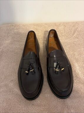 Men’s size 13 Sebago Dark Brown Leather Tassel Loafers